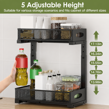 TidySpace™ Sliding Under Sink Organizer